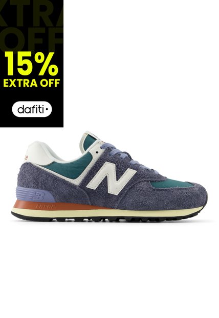 Tenis New Balance 574 Hombre-Morado/Verde