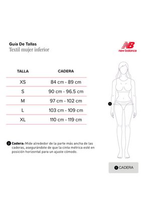 Leggin New Balance Original Essentials Rosa Mujer
