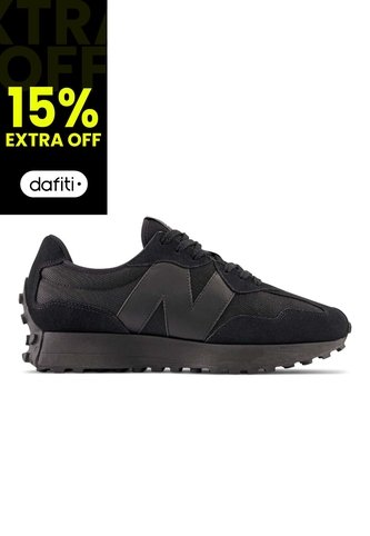 Tenis New Balance 327 Hombre-Negro/Negro New Balance