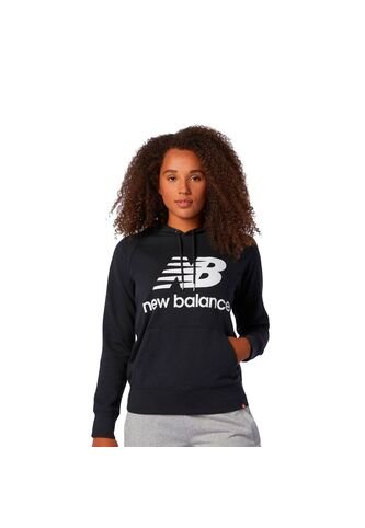 Chaqueta New Balance Original Bk-Essentials Negro Para Mujer New Balance
