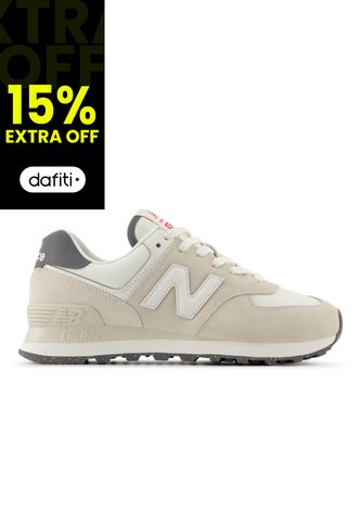 Tenis New Balance 574 Mujer-Beige New Balance