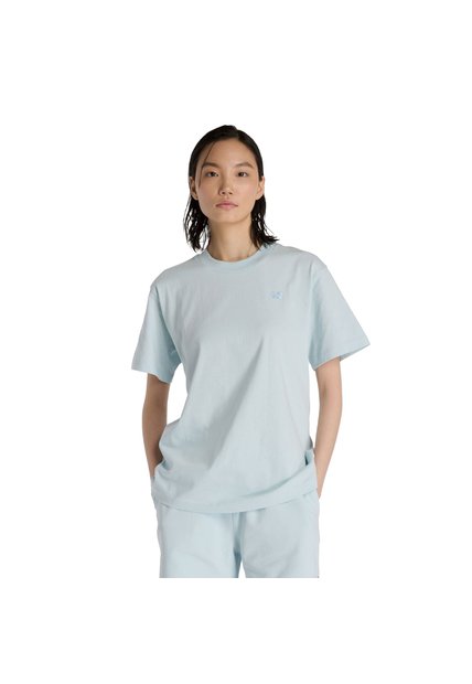 Camisa Deportiva New Balance Originales Athletics Azul Mujer