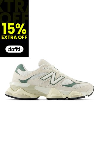 Tenis New Balance 9060 Hombre-Beige/Verde New Balance
