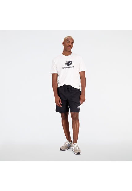 Pantaloneta New Balance Original Essentials Negro Hombre