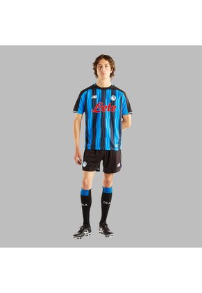 Camiseta New Balance Hombre Local Atalanta BC 26/27 - Azul - Negro - Fútbol | Uso Casual Y Entrenamiento