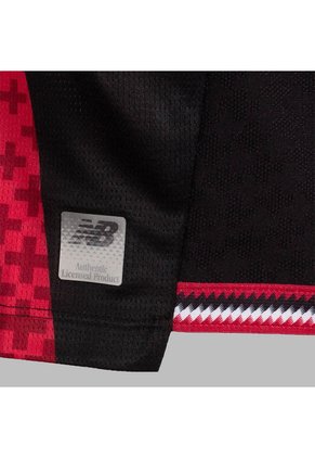 Camiseta New Balance Hombre Local Bayer 04 Leverkusen 26/27 - Rojo - Negro - Fútbol | Uso Casual Y Entrenamiento
