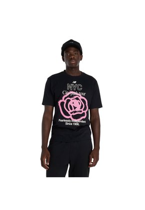 Camisa Deportiva New Balance Originals Graphics Negro Hombre