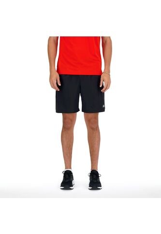 Pantaloneta Deportiva New Balance Original Negro Para Hombre New Balance
