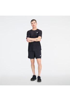 Camisa Deportiva New Balance Original Better Negro Hombre