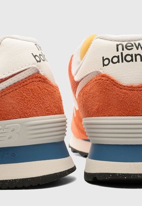 Tenis new balance 574 Naranja