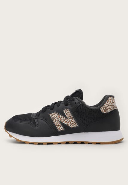 Tenis Lifestyle Negro-Café-Blanco New Balance 500 v2