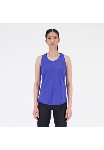 Camisa Deportiva New Balance Original QSpeed Azul Para Mujer New Balance