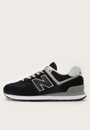 Tenis Lifestyle Negro-Blanco-Taupé New Balance 574