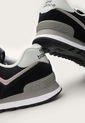 Tenis Lifestyle Negro-Blanco-Taupé New Balance 574 de New Balance