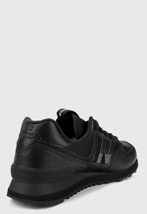 Tenis Lifestyle Negro-Rojo New Balance 574