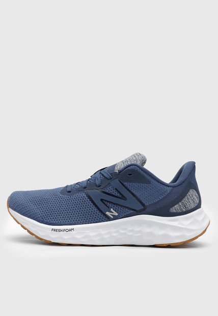 Tenis Running Azul Grisáceo-Blanco-Café New Balance Fresh Foam Arishi