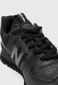 Tenis Lifestyle Negro-Rojo New Balance 574 de New Balance