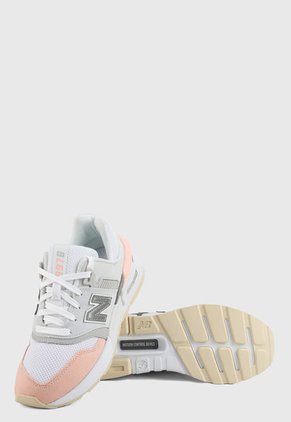 Tenis Lifestyle Gris-Blanco-Rosa New Balance 997H