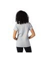 Camiseta New Balance Essentials Stacked Para Mujer-Gris de New Balance