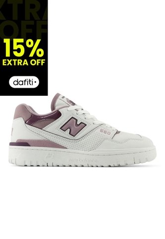 Tenis New Balance 550 Mujer-Blanco New Balance