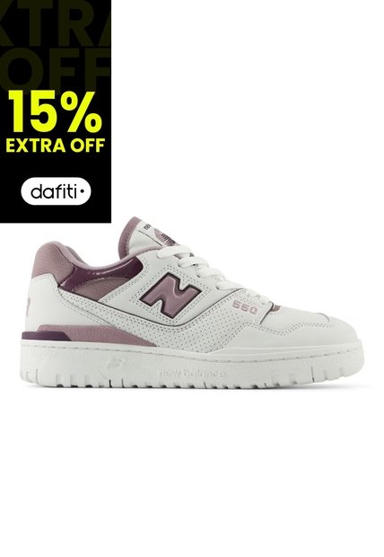 Tenis New Balance 550 Mujer-Blanco