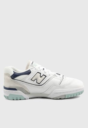 Tenis Lifestyle Marfil-Azul-Verde Menta New Balance 550