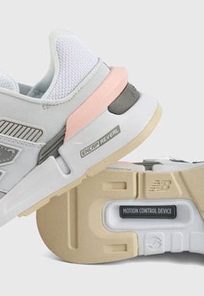 Tenis Lifestyle Gris-Blanco-Rosa New Balance 997H