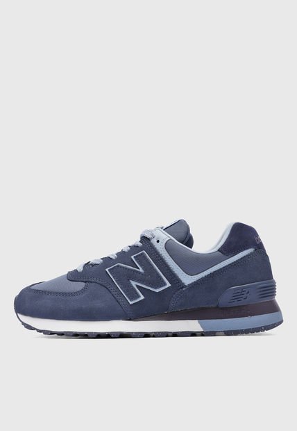 Tenis Lifestyle Azul Oscuro-Blanco-Azul Claro new balance 574