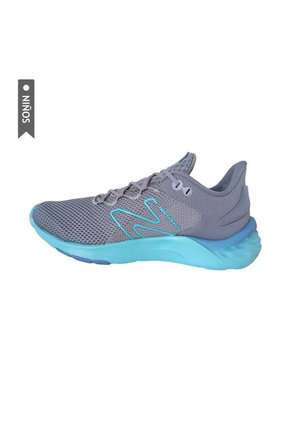 Tenis New Balance Fresh Foam Roav Niño-Gris