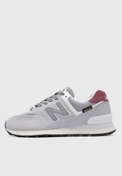 Tenis Lifestyle Gris-Vinotinto new balance 574