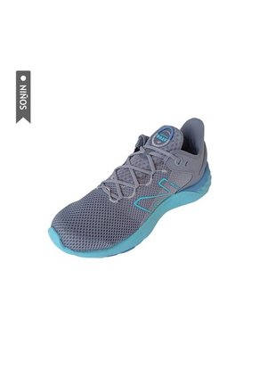 Tenis New Balance Fresh Foam Roav Niño-Gris