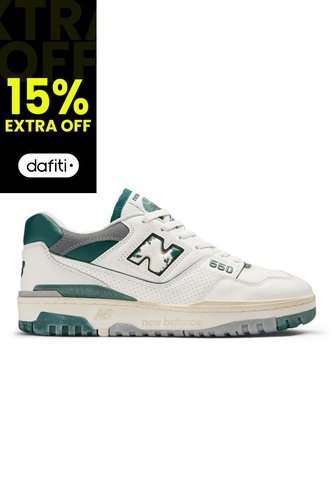 Tenis New Balance 550-Blanco/Verde New Balance