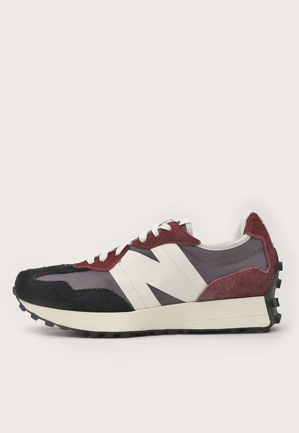 Tenis Lifestyle Violeta-Marfil-Negro New Balance 327