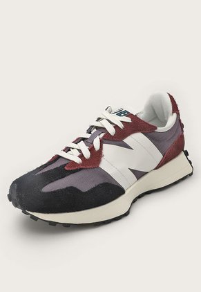 Tenis Lifestyle Violeta-Marfil-Negro New Balance 327