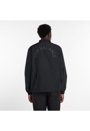 Chaqueta Deportiva New Balance Original Coaches Negro Hombre