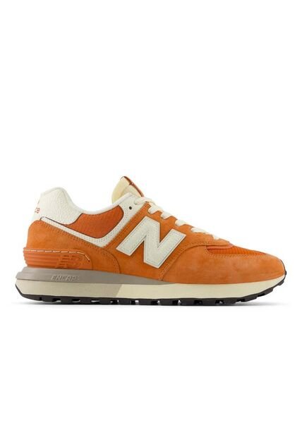 Tenis Deportivos Marca New Balance Original 574 Leg Naranja