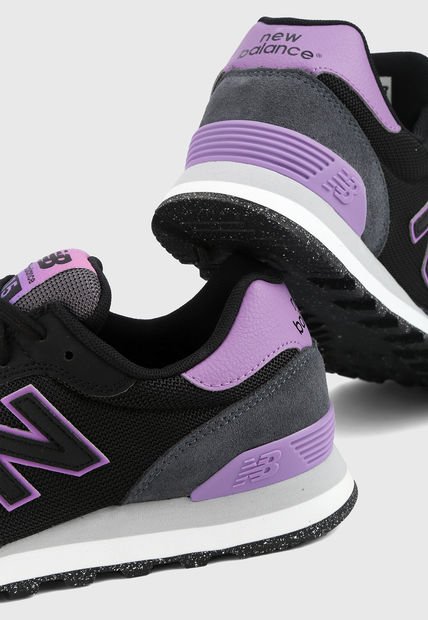 Tenis Lifestyle Negro-Gris-Morado New Balance 515 Compra Ahora
