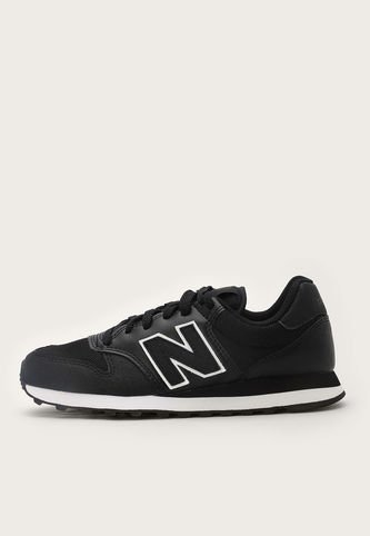New Balance - Tenis Lifestyle Negro-Blanco New Balance 500