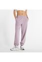Pantalón Jogger New Balance French Terry Original Lila Mujer de New Balance
