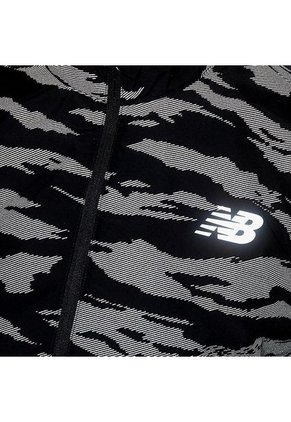 Chaqueta New Balance Reflective Accelerate Para Hombre-Negro
