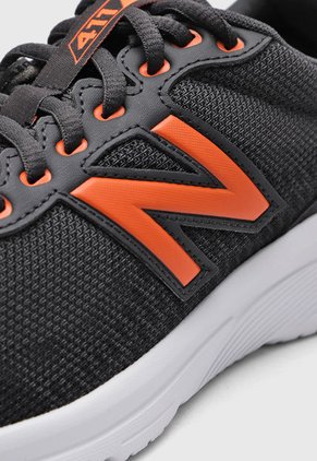 Tenis Running Negro-Naranja new balance 411