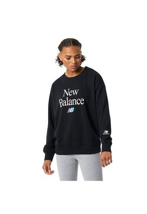 Sueter New Balance Celebrate Fleece Para Mujer-Negro