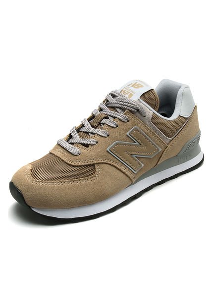 Tenis Beige-Arena-Gris New Balance Classics Traditionnels 574