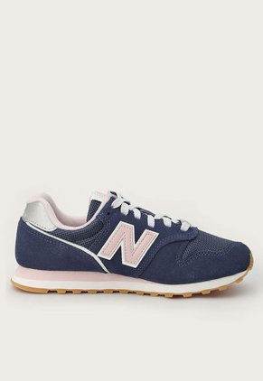 Tenis Lifestyle Azul-Palo Rosa-Blanco New Balance 373