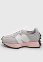 Tenis Lifestyle Gris-Blanco-Rosa New Balance 327 de New Balance