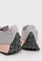 Tenis Lifestyle Gris-Blanco-Rosa New Balance 327 de New Balance