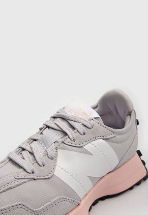 Tenis Lifestyle Gris-Blanco-Rosa New Balance 327