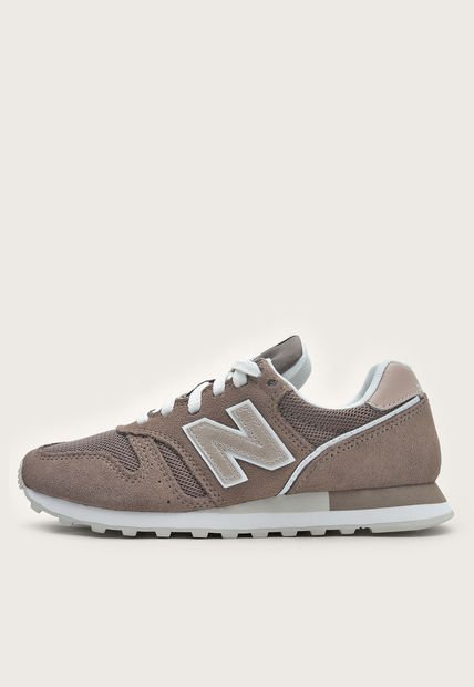 Tenis Lifestyle Taupe-Blanco-Dorado New Balance 373