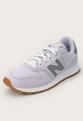 Tenis Lifestyle Rosa-Gris-Blanco New Balance 500