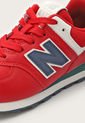 Tenis Lifestyle Rojo-Azul-Verde New Balance Kids 574 de New Balance